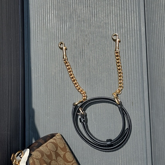 COACH NWT Mini Lillie Carryall In Signature Canvas** - Picture 6 of 7